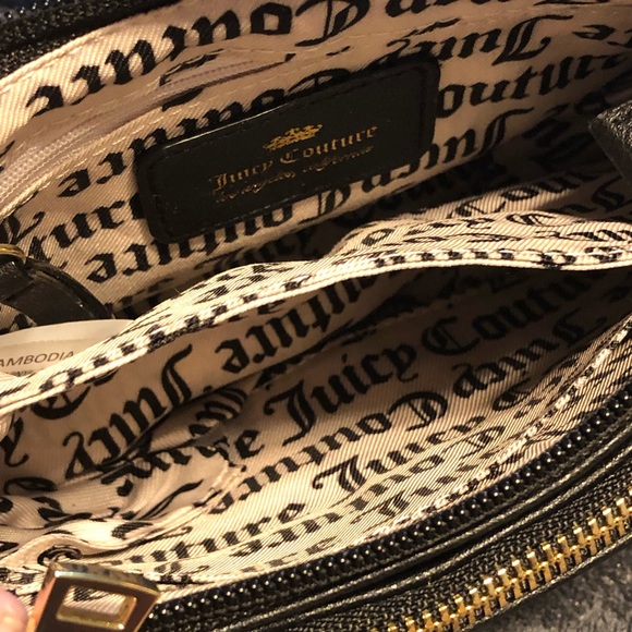 Juicy Couture Black Quilted Crossbody Bag - Picture 3 of 8